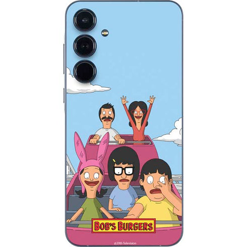 Bobs Burgers Roller Coaster Galaxy A35 5G Skin